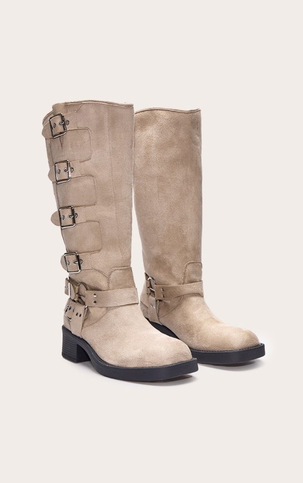 5b2e21bd658c578b050563e4a570502de8c61448_CNL7572_2_cream_faux_suede_round_toe_multi_buckle_harness_knee_high_boots