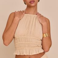 5ba2ca820f64772e91366be3c5343be00e00f4cb_CNM6323_4_sand_textured_backless_halterneck_top