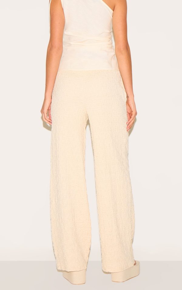 5baf87e682339400ecd66545af6c0af7af6c585f_CNM7951_3_cream_textured_jersey_drawstring_waist_wide_leg_trousers
