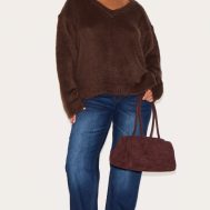 5bdbc2b4038fd42bce2c4f44df26eb0965f0ff5b_CNM5180_3_plus_chocolate_slouchy_v_neck_eyelash_knit_jumper