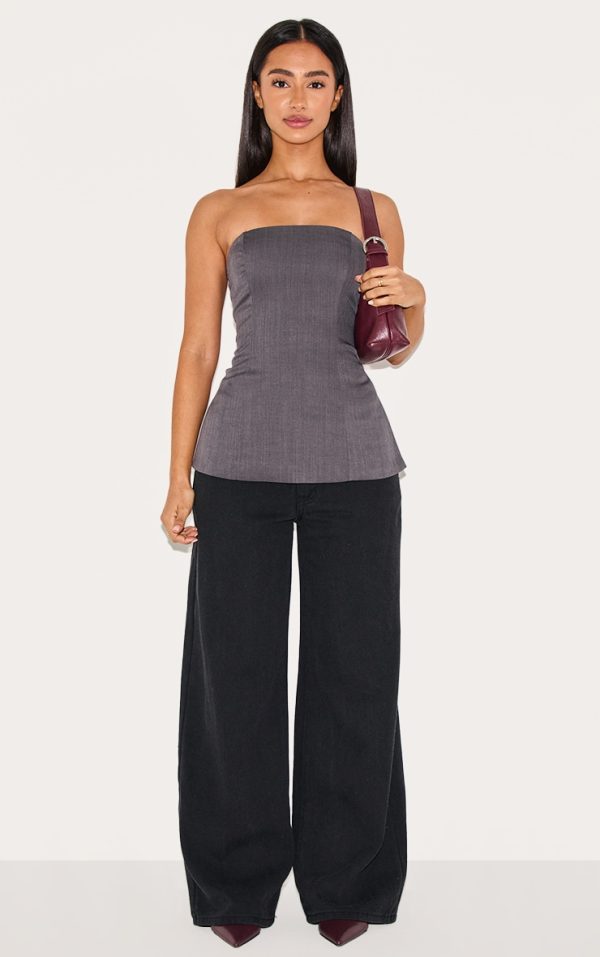 5bee050b650f6e03469b03637c67f119267d3e65_CNL9189_3_petite_charcoal_woven_tailored_bandeau_top
