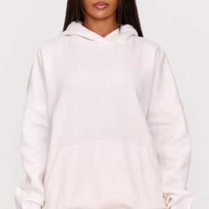 Cream Limited Editions Oversized Puff Print Hoodie