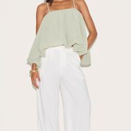 5c4e9664a4e83d3af46c634075223ccd12dac6f9_CNM4145_3_sage_puffball_chiffon_spaghetti_strap_cami