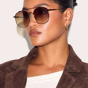 Tort Oversized Metal Frame Aviator