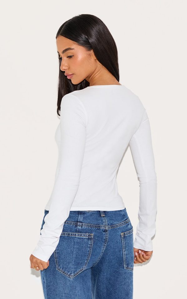 5ddb59eb62d308def288e2ff64eb4921b0d81627_CNK4664_2_petite_white_premium_cotton_long_sleeve_fitted_t_shirt