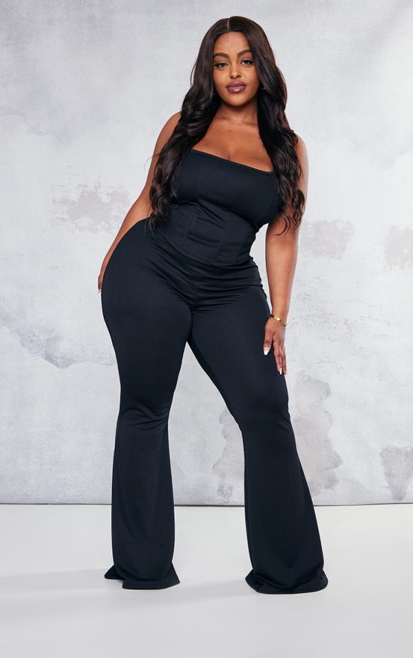 5e1c177d4ff4e68da07d0eee89e73168da9677b0_CNC2188_1_plus_black_flare_leg_high_waisted_trousers