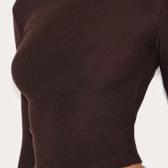 5e6a9a945242170196d73021c57cda6ceaf21cb5_CNH5391_4_chocolate_soft_touch_longline_sleeve_top