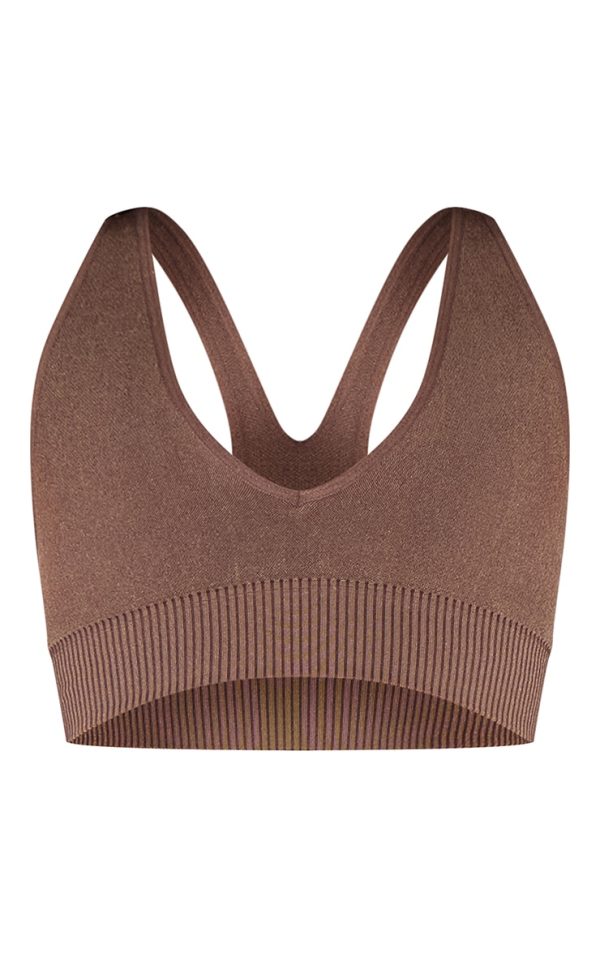 5ebf65e7841adf44f2877a088d513986da61696a_CNM3816_5_chocolate_ribbed_seamless_sports_bra