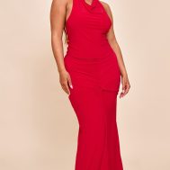 5efa0fed7f465dec71bf7e3f15acbf89200a63d1_CNN4098_1_shape_red_mid_rise_ruched_side_maxi_skirt