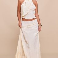 5f32e25d70246cc3165626317ab7f4815023cb48_CNM8808_1_butter_yellow_textured_woven_floaty_maxi_skirt
