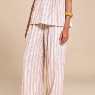 5f51a55f8306152dc3c6c809f0fc0a84874c3a40_CNM1911_2_pink_woven_textured_striped_straight_leg_trousers