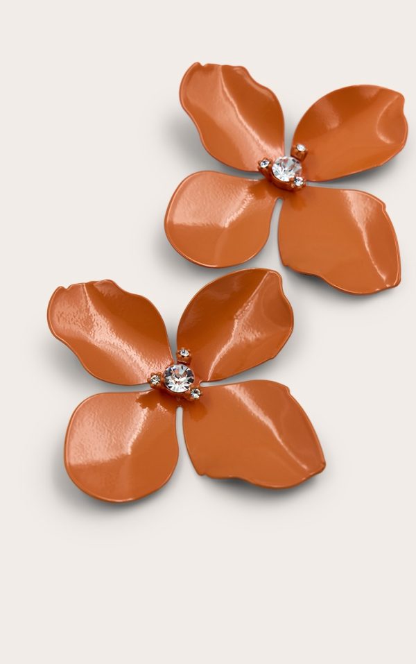 5ff1a31e82bb840fedd62e1a921b8b17a9a5cd8c_CNN3251_3_orange_statement_flower_earring_with_crystal_detail