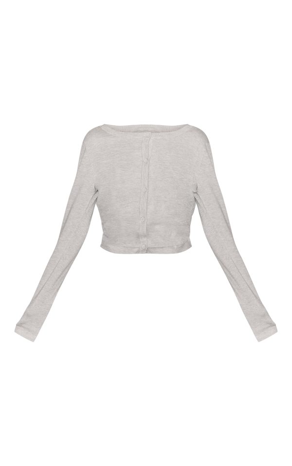 5ffc60877a69a071c5f4e0d4e5771693c479eb4d_CNL3860_5_grey_marl_basic_fine_knit_button_up_cardigan