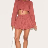 6065cf775bf2f3dcf50a77cfb9a2f44ccd0add72_CNM1731_4_rust_drawstring_puff_ball_skirt