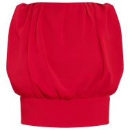 6094b14dca430be07a93fadd3cf54849509801d4_CNN1879_5_tomato_red_chiffon_ruched_crop_top