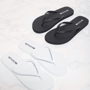 Black & White Flip Flops 2 Pack
