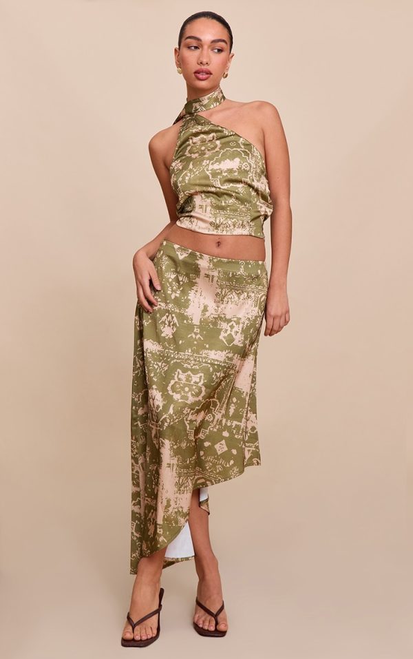 614eee97d3ec3533e5dc439fc5067620dc5dcce7_CNM8898_1_khaki_printed_satin_asymmetric_midi_skirt