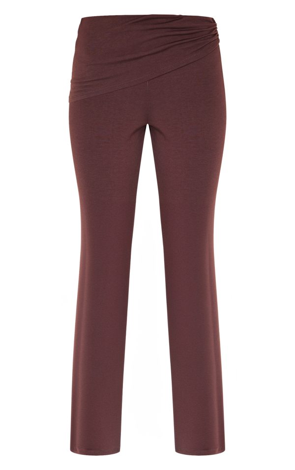 618a3c9ea1b38f95d98c7c5997b3eef26f692988_CNL4829_5_chocolate_jersey_ruched_wrap_skinny_flare_trousers