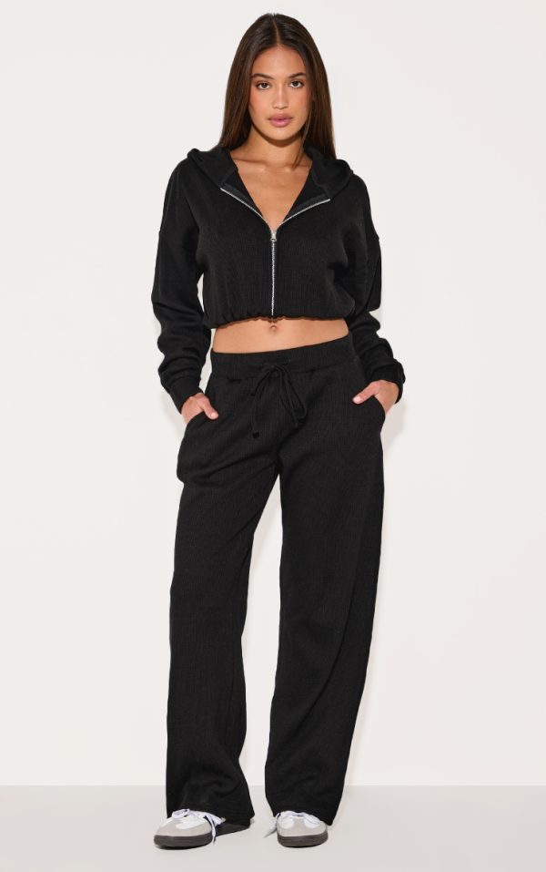 61adad7c061d24fc55ce6b842ed44f7e1791b4d8_CNM0140_1_black_waffle_detail_wide_leg_trouser