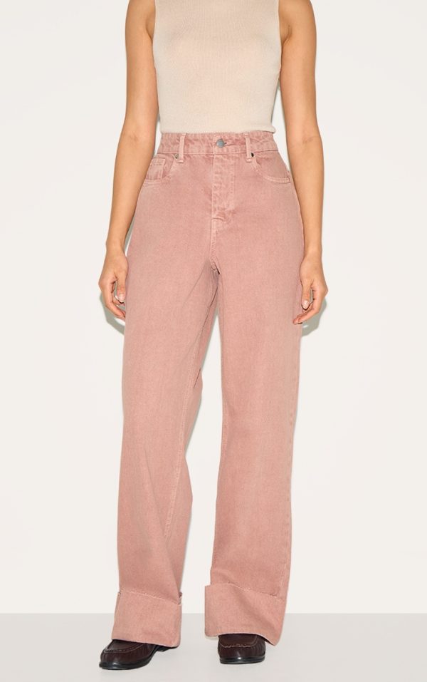 61e6dcf3523eca030dab02313866719d87cf1d56_CNM7464_2_washed_pink_turn_up_hem_jeans