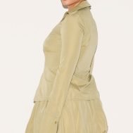 61f8a4cd1d661b035a07de3a2bd771f5e01f686e_CNM1018_2_shape_olive_hook_and_eye_split_front_cinched_shirt