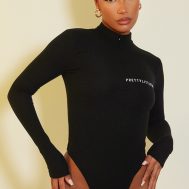62e87a3c8ed55706de5d73bcd0877161691e8c48_CMW7129_2_prettylittlething_black_crinkle_rib_half_zip_bodysuit