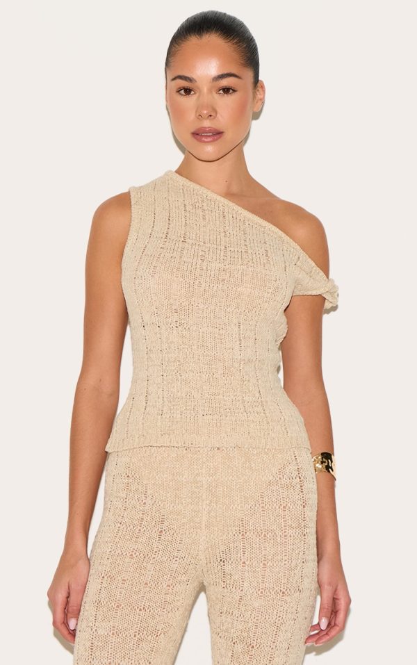 6371f3fbfa7dd834709d240f06fc5b553a20ec9a_CNL8195_1_oatmeal_textured_filigree_knit_twist_neck_vest_top