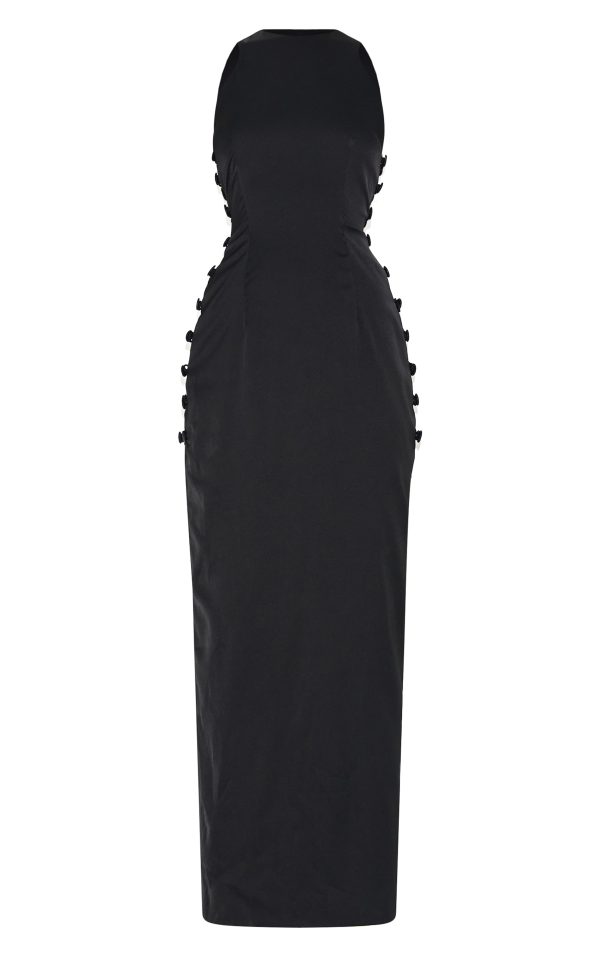 63a953cfb208821087f46162ab4fd676bea726d6_CNM0544_5_black_woven_racer_button_detail_midaxi_dress