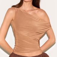 63dafbd4c929ff17f70d8d8d4ef7cd4b53c04bea_CNN0762_1_tan_double_layer_slinky_twist_arm_cowl_long_top