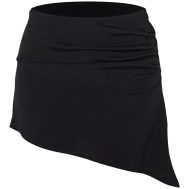 63fd20a0b79b21043440f4fb961d5a2bb4c324bd_CNM8866_6_black_woven_ruched_mid_rise_mini_skirt