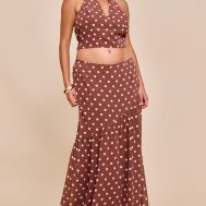 645057d4285191ec3cf2a7b0eff6a7854537f7a2_CNM7201_3_plus_chocolate_polka_dot_halterneck_chiffon_top