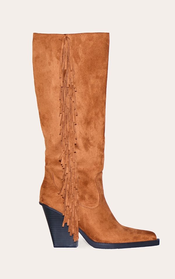 6494774a36d4e2500890ee37910c68effeb43e7f_CNL7200_1_tan_faux_suede_point_toe_fringed_high_block_heel_knee_boots