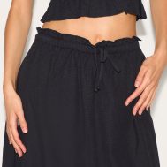 652dd6ec99924e7f631bbd4639d619d1cf9a130f_CNM3225_4_black_linen_blend_shirred_waist_maxi_skirt