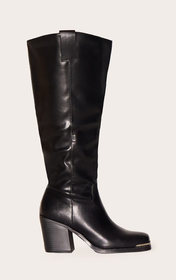 655461bb7690a3d2c556c12b005cb3c9e23d6f8e_CNH6477_1_black_pu_square_toe_knee_high_block_heeled_western_boots