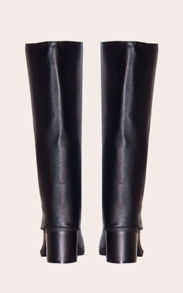656379a553caf203a95749ef363c266ecc661a26_CNL1603_3_black_pu_round_toe_fold_over_low_block_heel_boots