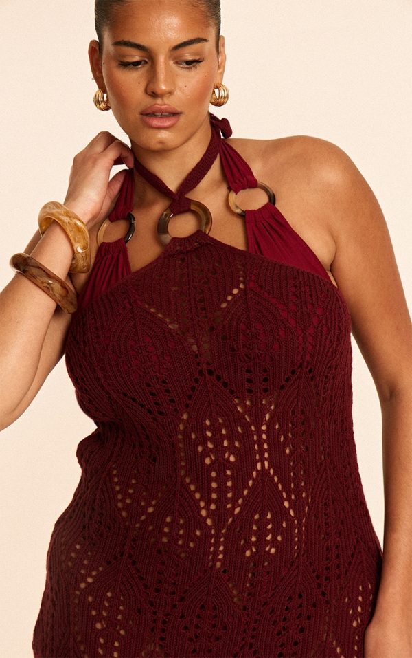 65d085d36660a462de1d6d585aa3f0662424b49e_CNM6524_4_plus_burgundy_crochet_maxi_halter_neck_beach_dress