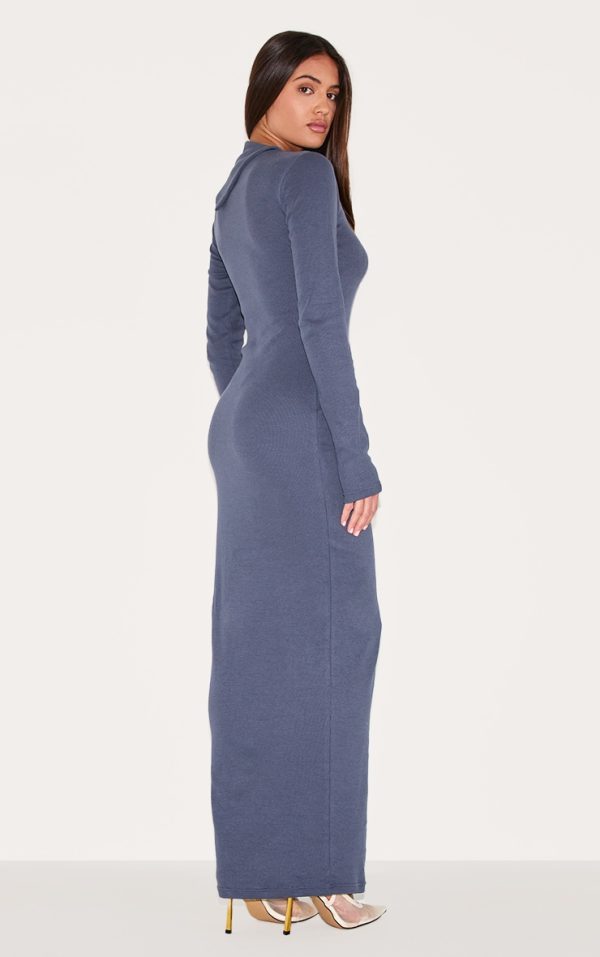 669f6d06e794d5333b6fd5fcec67eed23d905ea9_CNM3166_2_black_rib_oversized_collar_maxi_dress-1