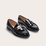66f9504e200399ff9cbb62228f48fb2a3a53cd28_CNN2129_2_black_patent_loafer_with_gold_buckle_detail