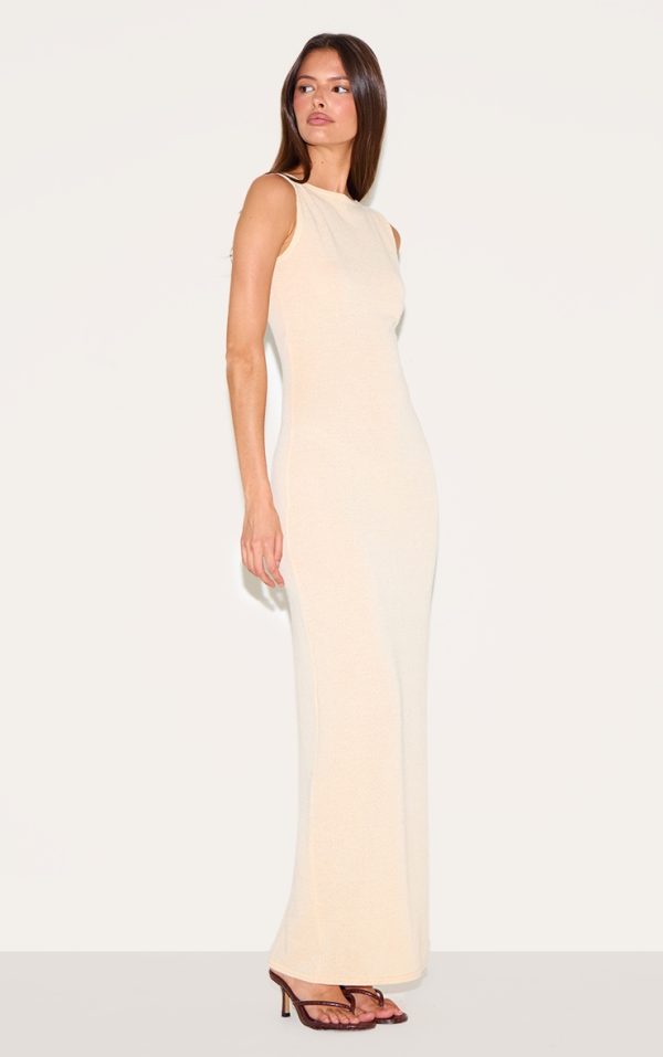 67027e3846f426542e78444cd8399bed81e380d4_CNM7521_3_almond_textured_boat_neck_sleeveless_maxi_dress
