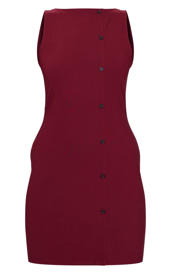 673e059c1dcb79896e947b212f97587dd7d55409_CNL5433_5_burgundy_stretch_woven_button_down_shift_dress