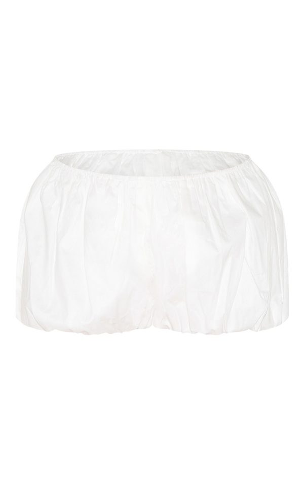 67940192afd1d09ba1055530a9bb3cd1ebe4c8a0_CNM3516_6_white_cotton_low_rise_puffball_mini_short