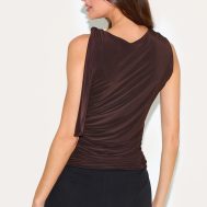 67afe207d78a8a6c703a54c01b42a9ffc1b60fb8_CNM6634_2_chocolate_double_layer_slinky_shoulder_tie_detail_top