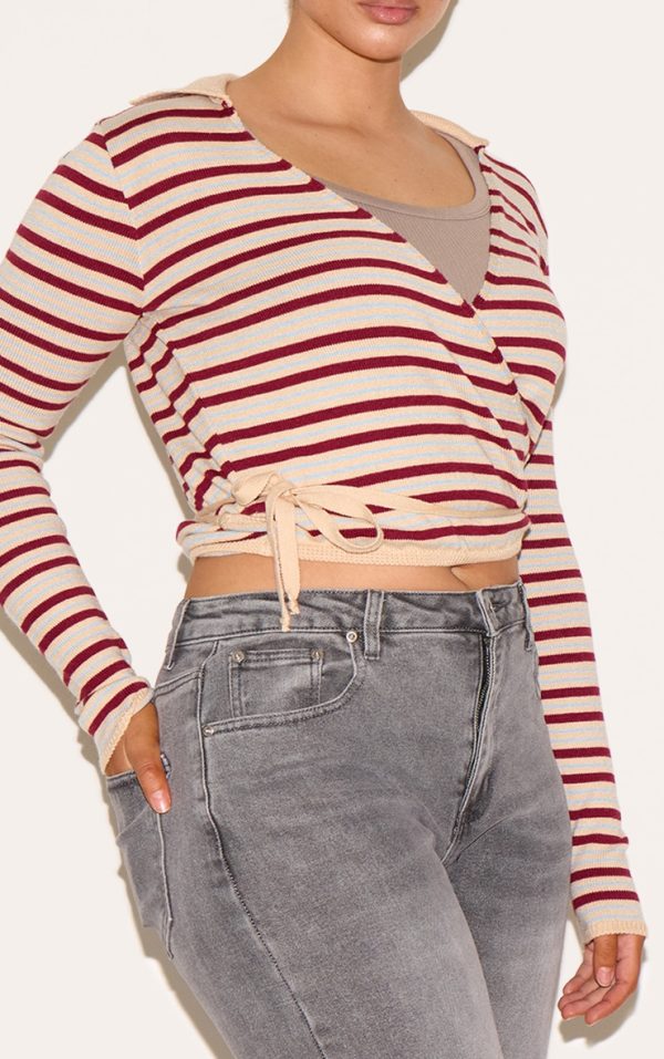 67b0f73f8c69173adf0ef1b720483055cb9f7d1a_CNM8085_4_shape_cream_knitted_stripped_tie_waist_collared_jumper