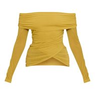 686e76528d31a61b3693ece63acc56227c46fae7_CNN0208_5_olive_stretch_chiffon_ruching_bardot_detail_long_sleeve_top