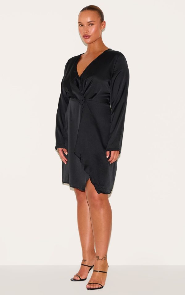 687e4bfcc641db6435a37999573ea7616d284796_CME0488_3_plus_black_satin_long_sleeve_wrap_dress