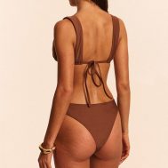 68f4f9e2d2daf9395cdc03ce91f2efcd45c0e41f_CNM6862_2_chocolate_ruched_knot_detail_triangle_bikini_top