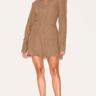 69202c1756b1f4d9408b73ae0b5e6c855d41d5d4_CNM0223_3_mushroom_structured_ruched_detail_long_sleeve_shirt_dress