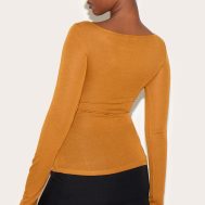 69543f0084a7edaa07913726bc23009bd5e4ef83_CNM3734_2_tan_sheer_soft_touch_crew_neck_long_sleeve_top