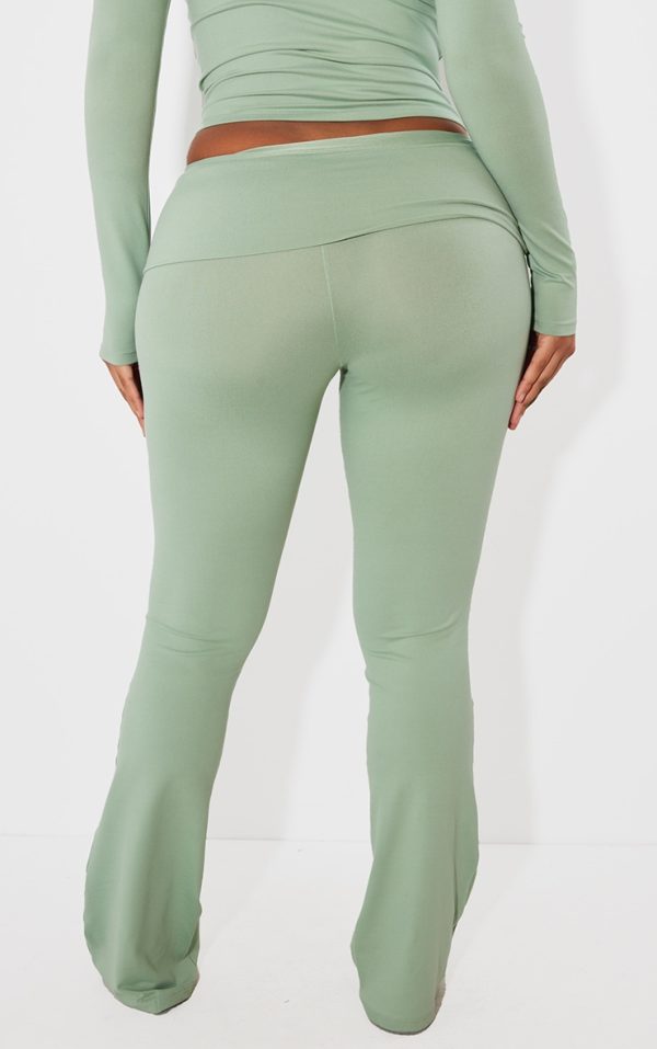 6954517ccbf2bb42ddfc5d64b5ec3d09bc68a28c_CNH4394_3_shape_sage_green_sculpted_foldover_waist_flare_trousers