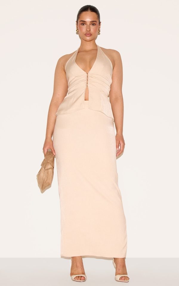 697419ff03c6478ce2d48f2a36337d104143eed6_CNM1377_1_shape_pebble_woven_tailored_highwaisted_maxik_skirt